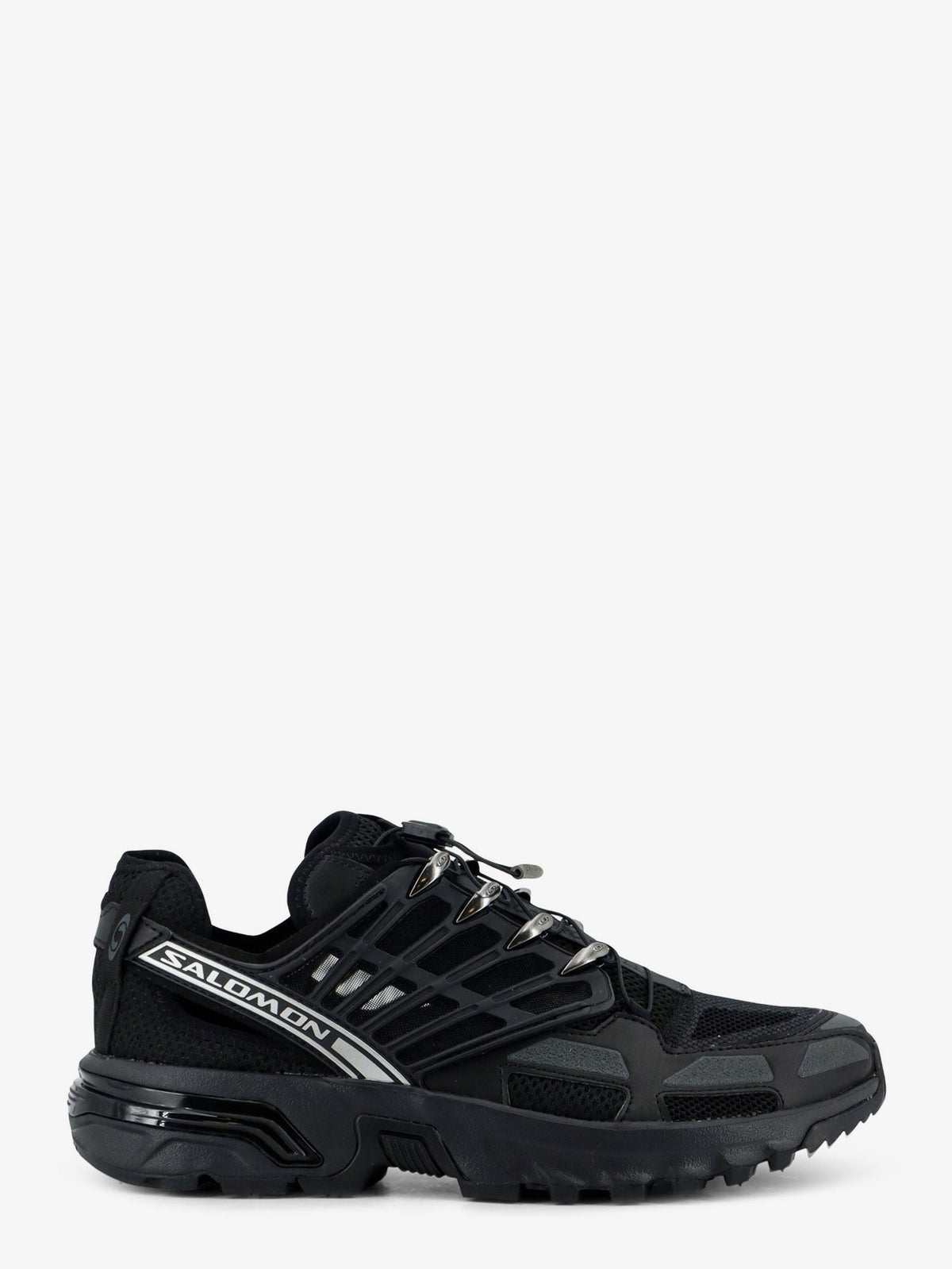 Salomon Acs Pro Shell mesh sneakers with side cut-out details - Black