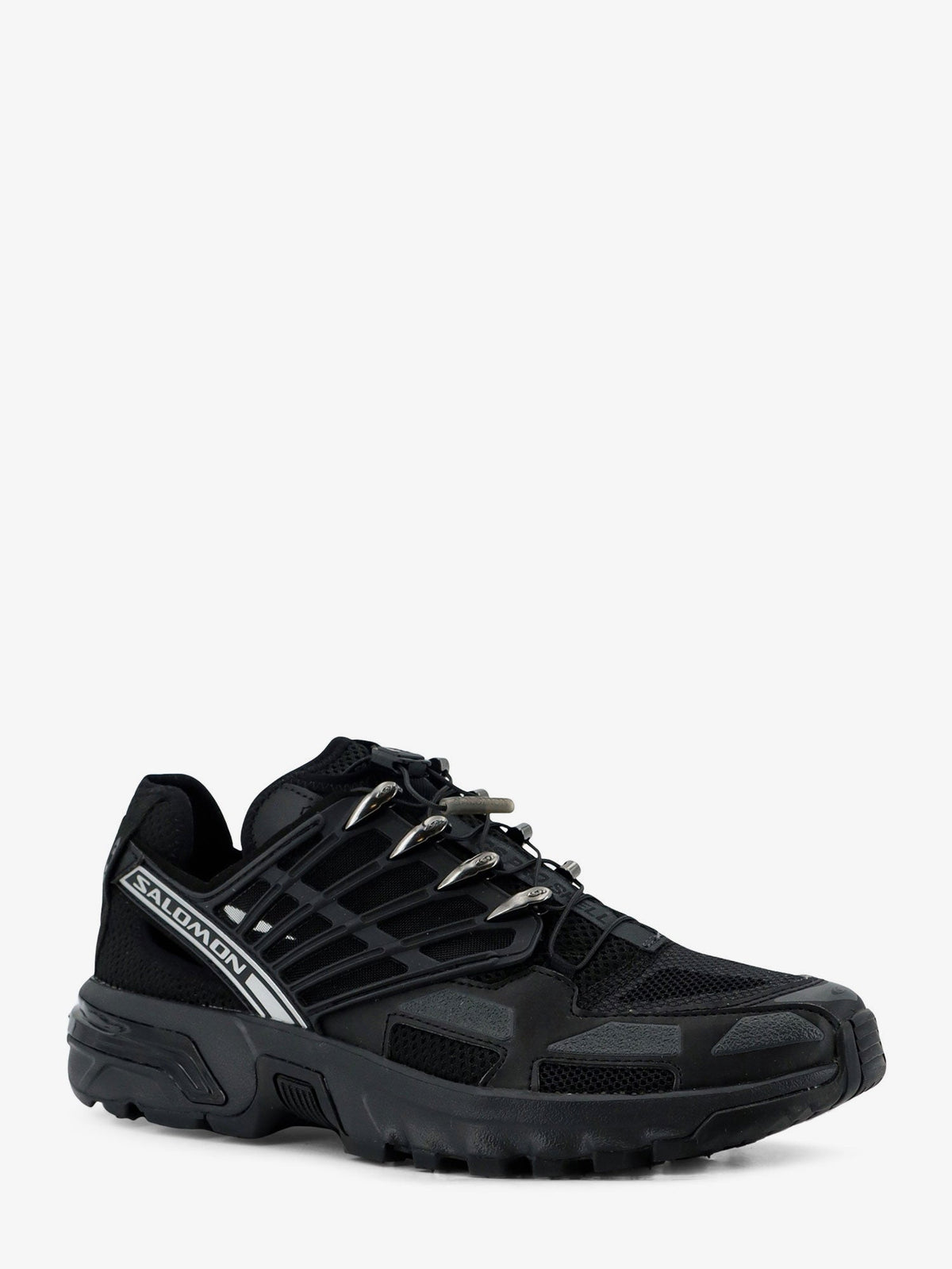 Salomon Acs Pro Shell mesh sneakers with side cut-out details - Black