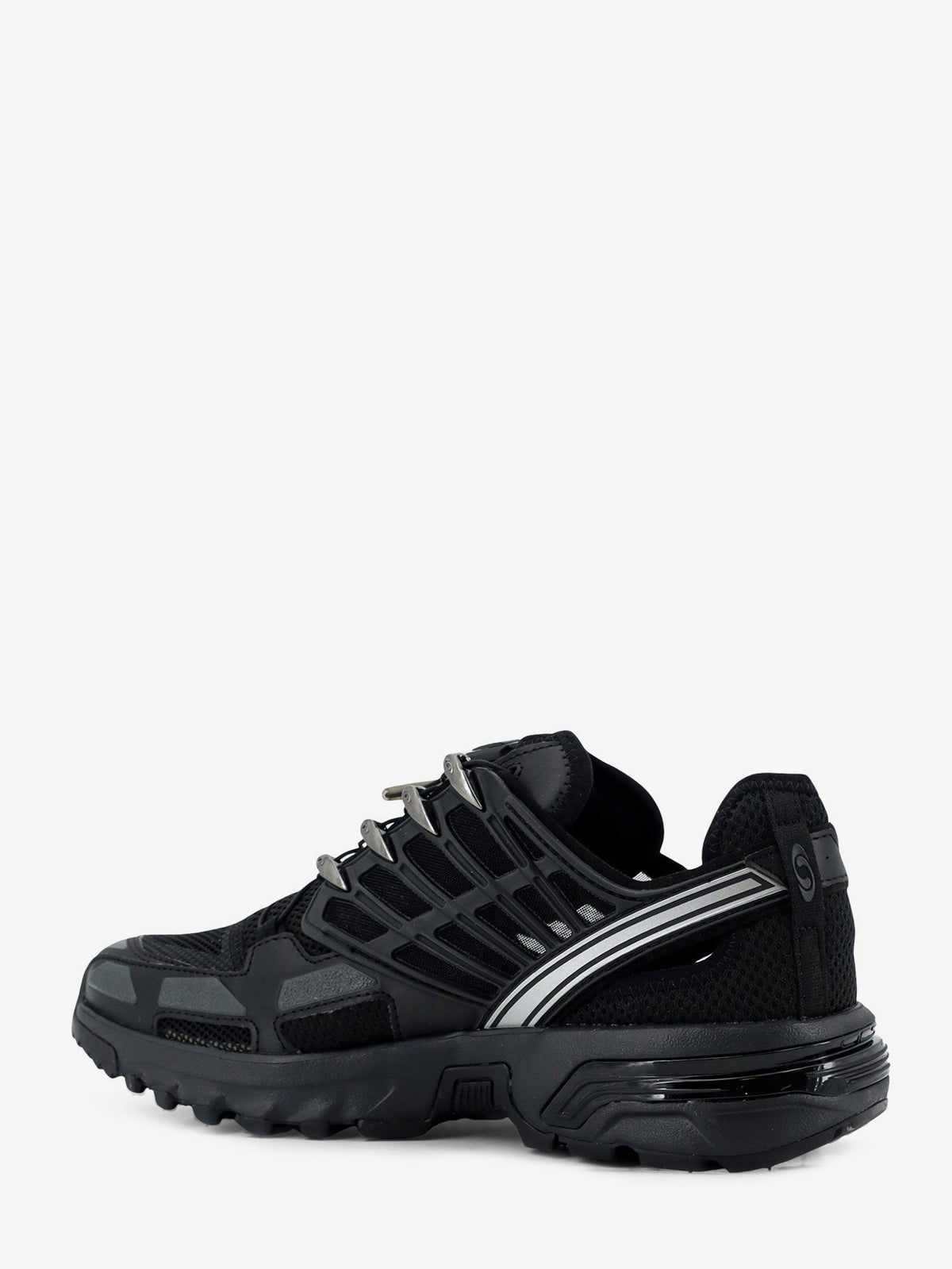 Salomon Acs Pro Shell mesh sneakers with side cut-out details - Black