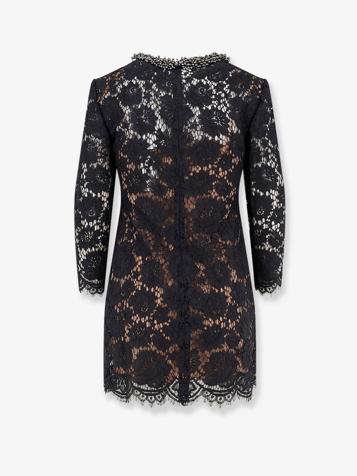 Self Portrait Black lace mini dress