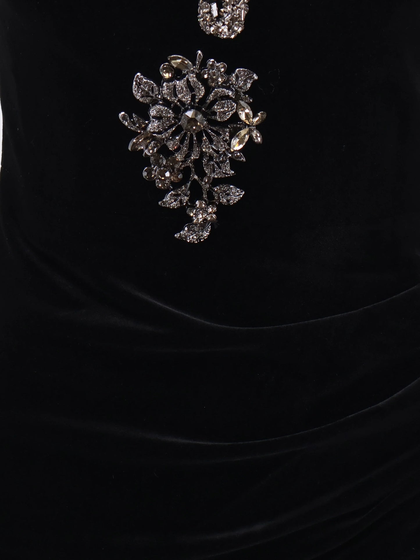 SELF PORTRAIT - Velvet long dress