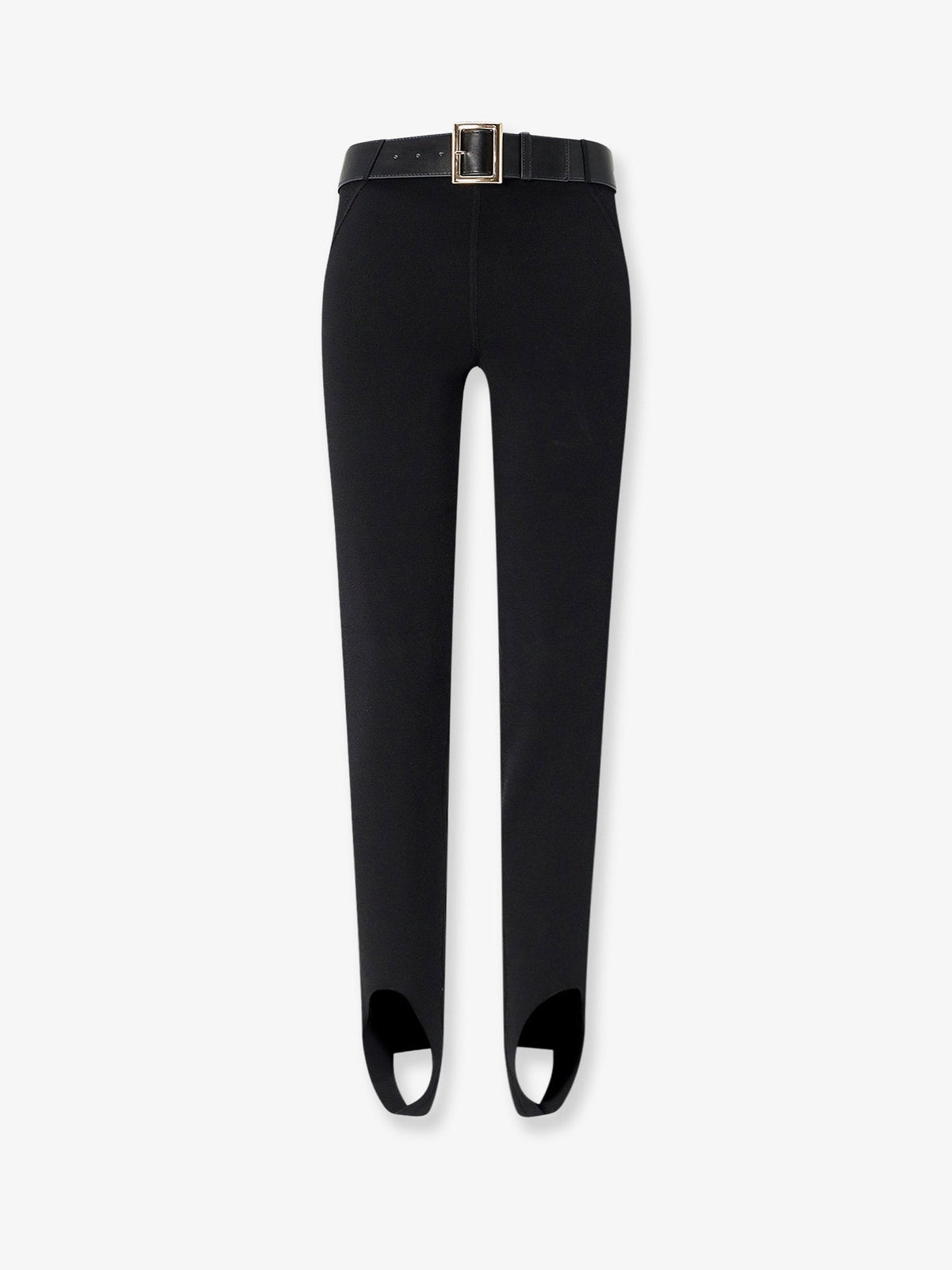 Self Portrait Stretch viscose blend leggings - Black