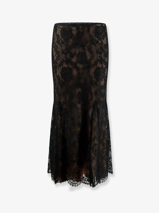 Self Portrait Lace Midi Skirt