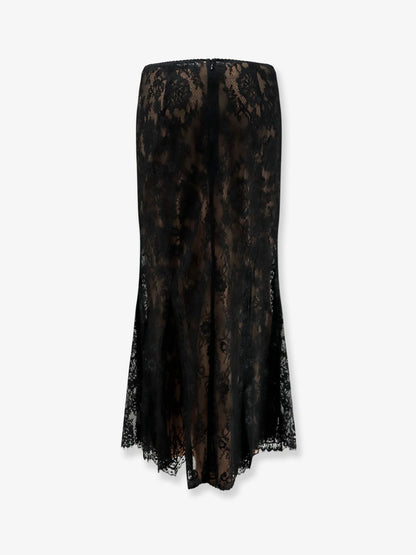 Self Portrait Lace Midi Skirt