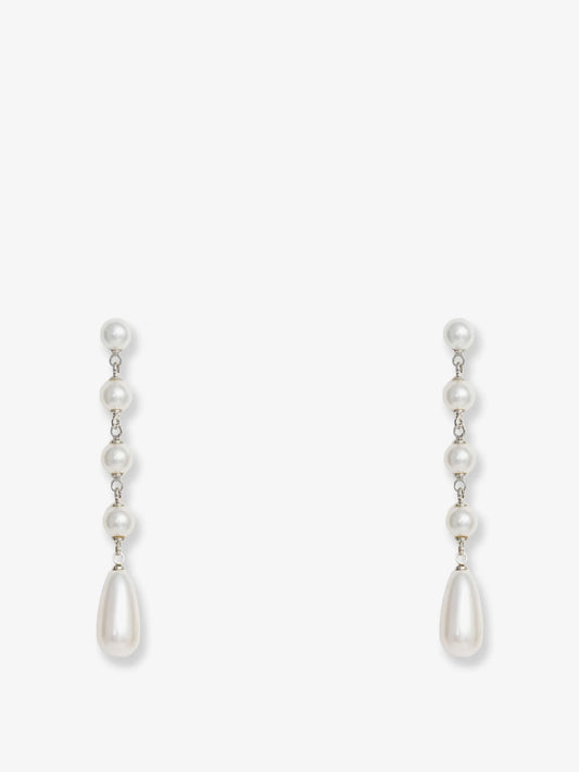 Self Portrait Pearl Droplet Earrings