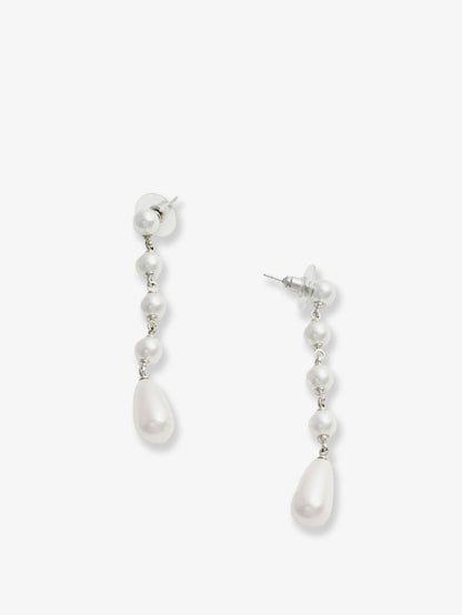 Self Portrait Pearl Droplet Earrings