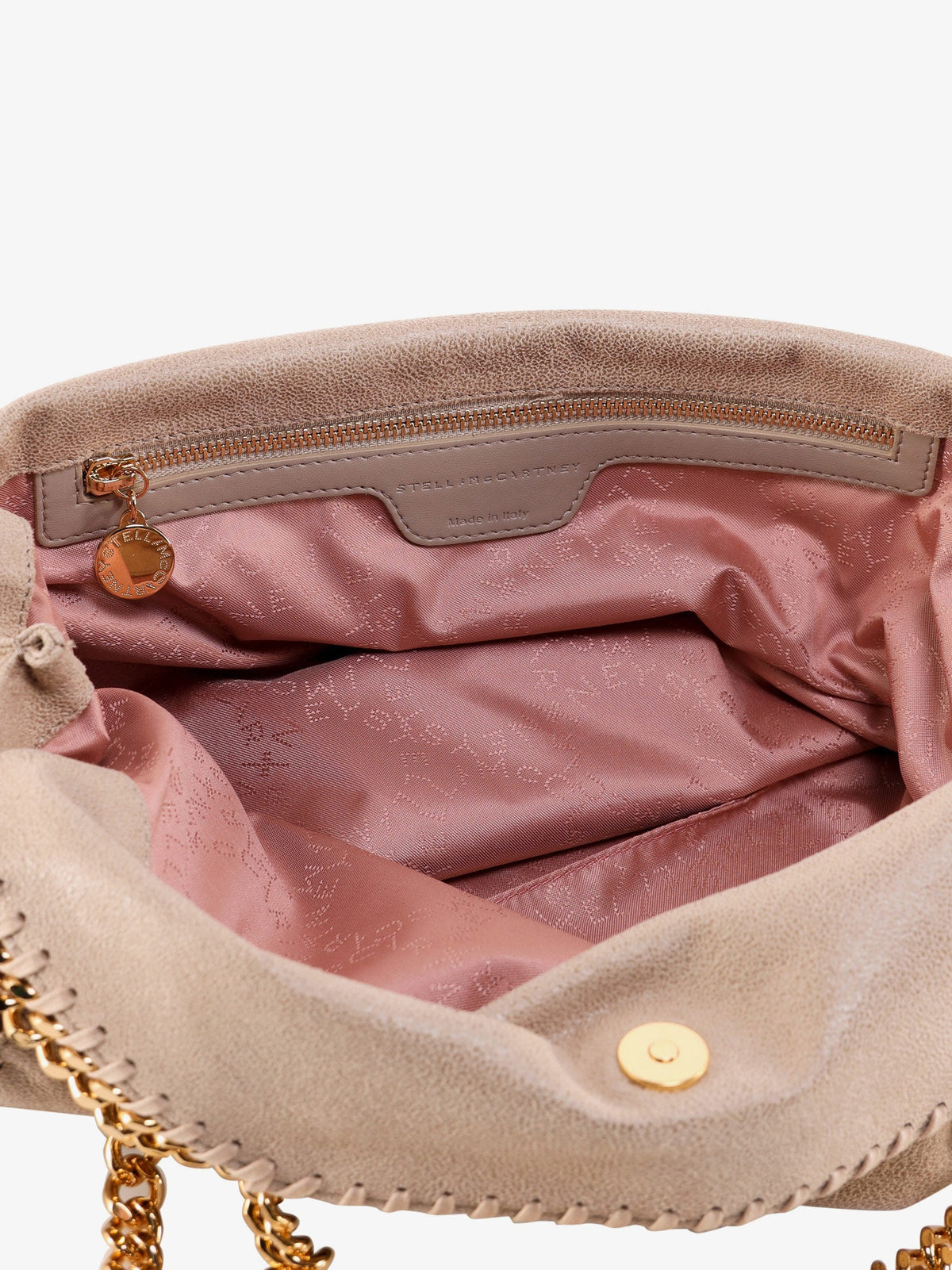 Stella Mccartney Falabella Shaggy Deer Shoulder Bag - Buttercream