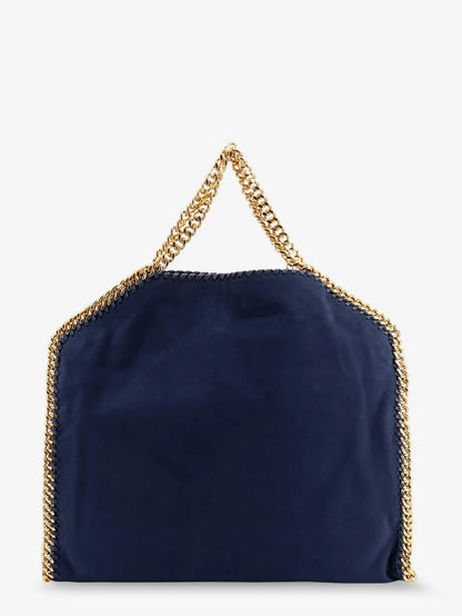 STELLA MCCARTNEY - Falabella alter suede shoulder bag with metal profiles