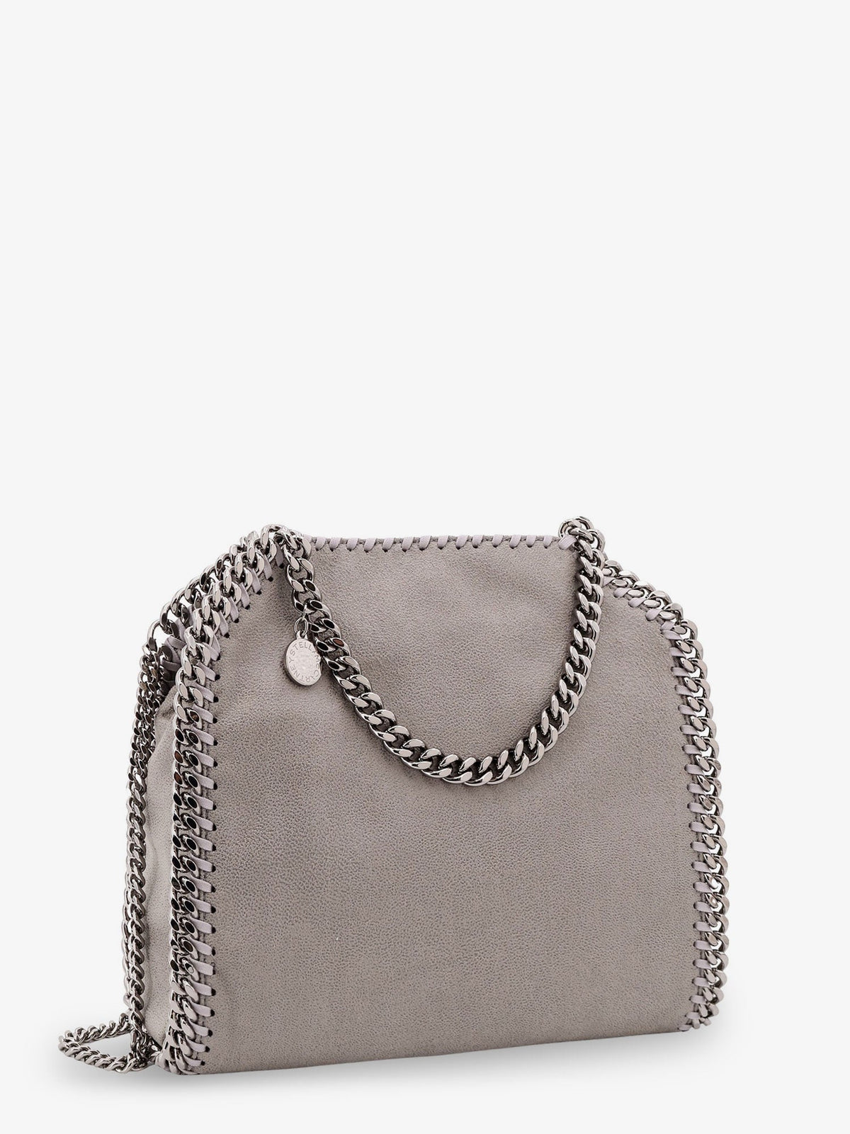 Stella Mccartney Falabella Shaggy Deer crossbody bag - Grigio