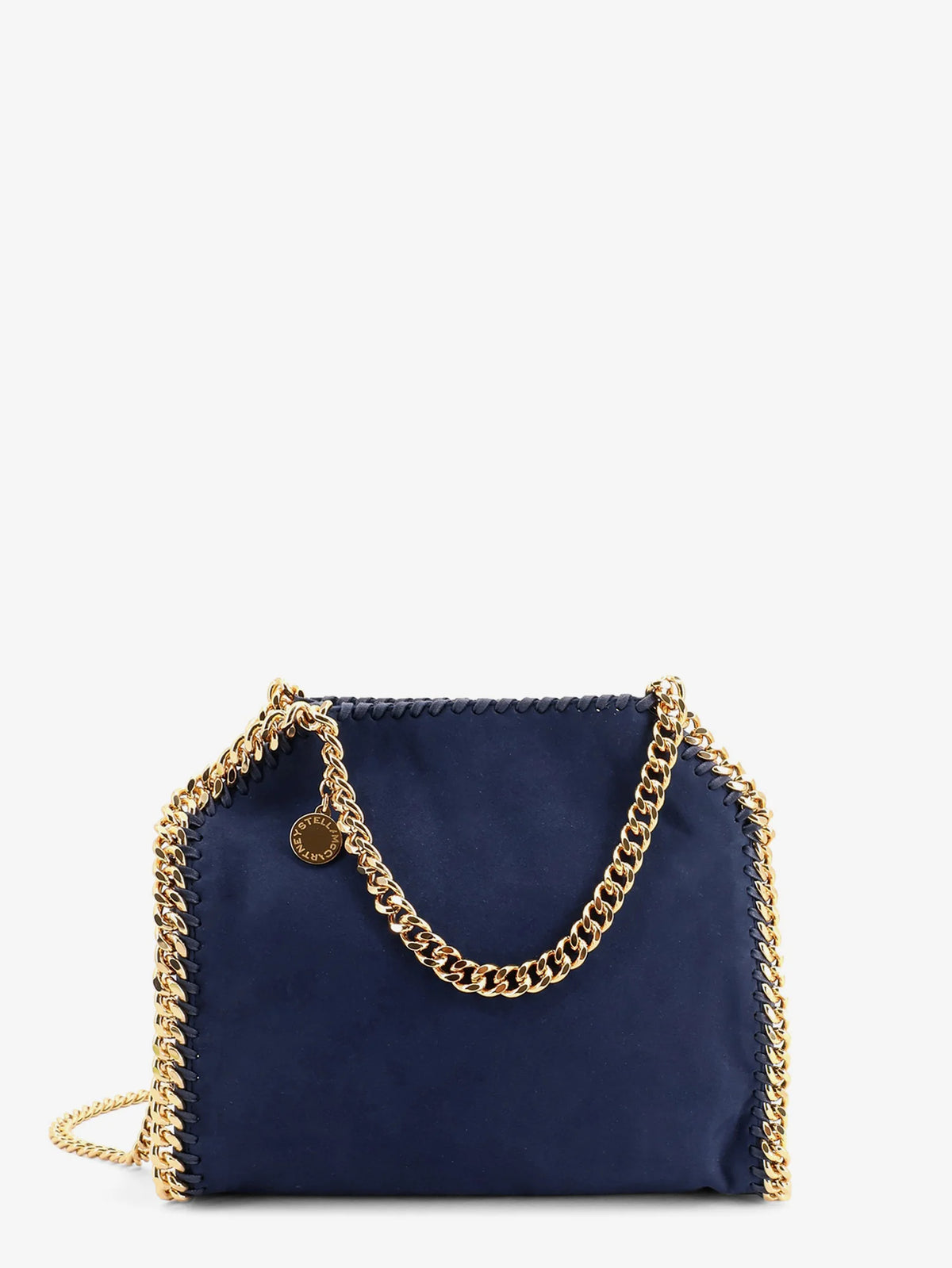 STELLA MCCARTNEY - Falabella Mini velvet crossbody bag