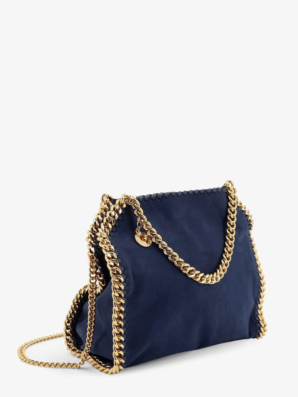 STELLA MCCARTNEY - Falabella Mini velvet crossbody bag