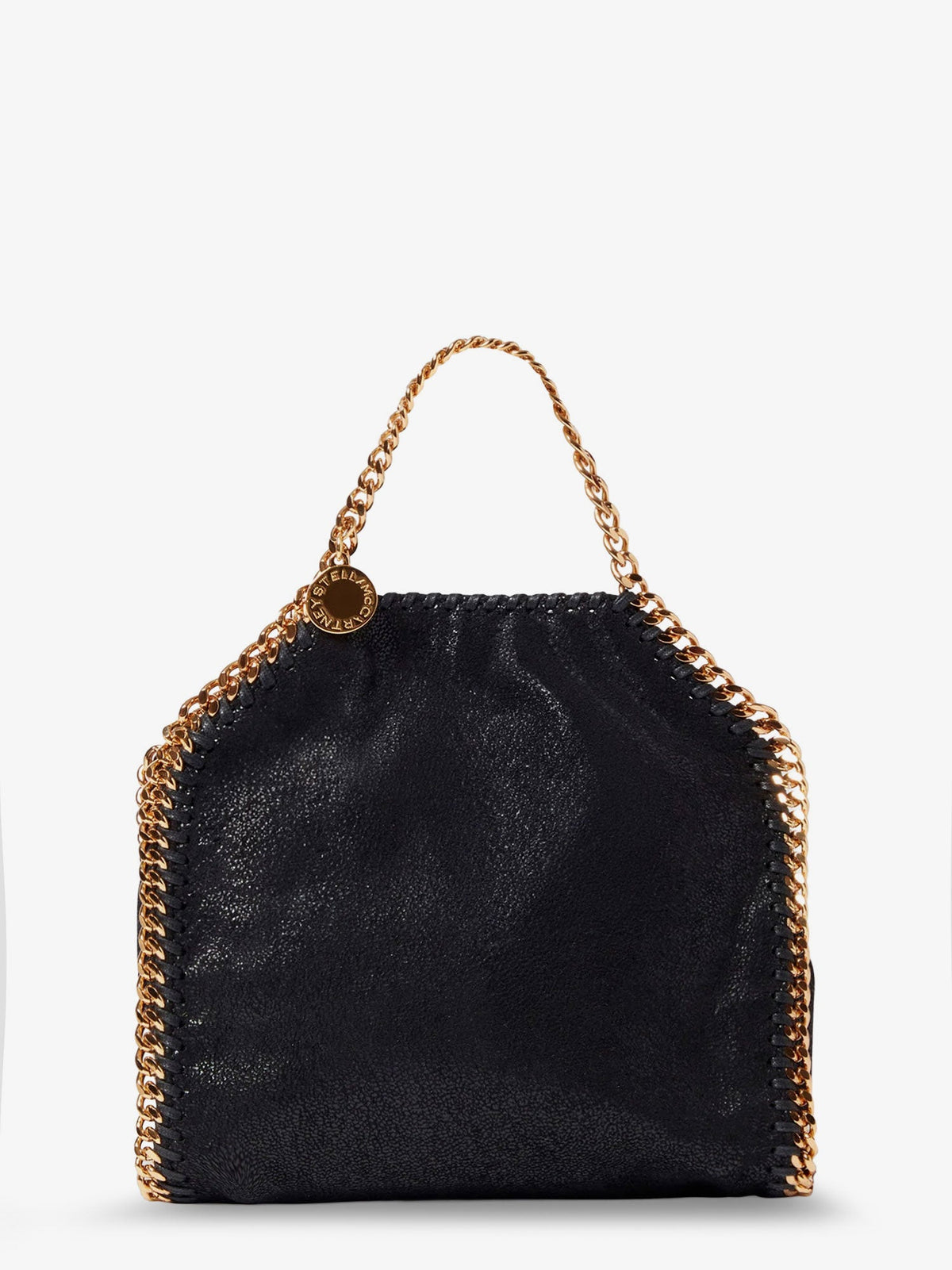 Stella Mccartney Shaggy Deer Falabella Tiny Bag - Black