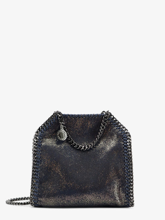Stella Mccartney Falabella Tiny Shiny Shaggy Deer Crossbody Bag