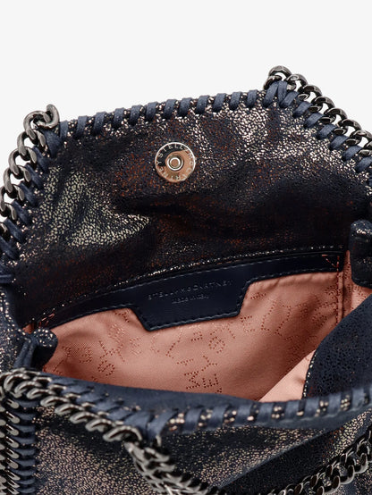 STELLA MCCARTNEY - Falabella Tiny Shiny Shaggy Deer crossbody bag