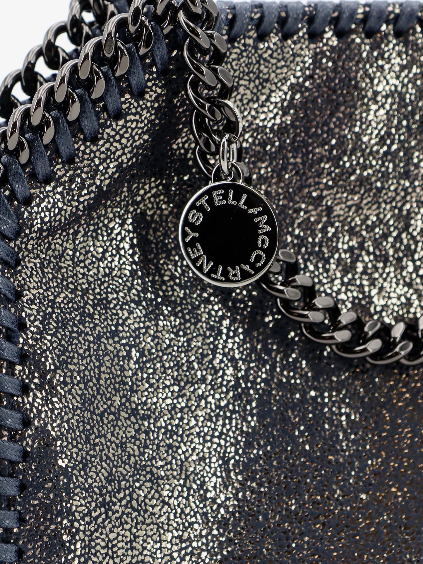 STELLA MCCARTNEY - Falabella Tiny Shiny Shaggy Deer crossbody bag