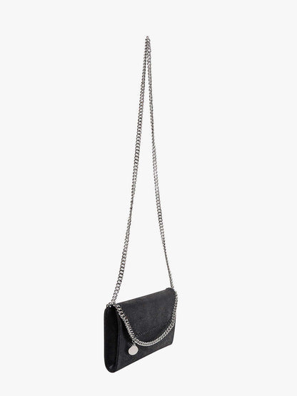 Stella Mccartney Falabella Wallet Shaggy Deer crossbody bag - Nero