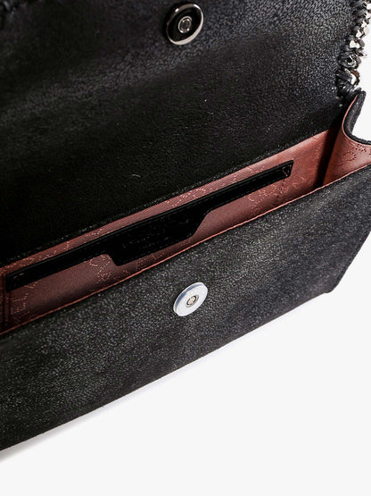 STELLA MCCARTNEY - Falabella Wallet Shaggy Deer crossbody bag