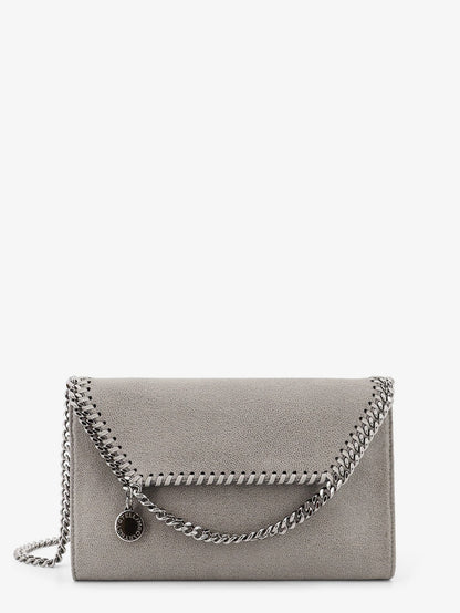 Stella Mccartney Falabella Wallet Shaggy Deer crossbody bag - Grigio