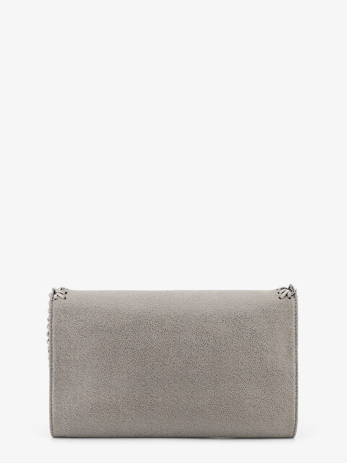 Stella Mccartney Falabella Wallet Shaggy Deer crossbody bag - Grigio