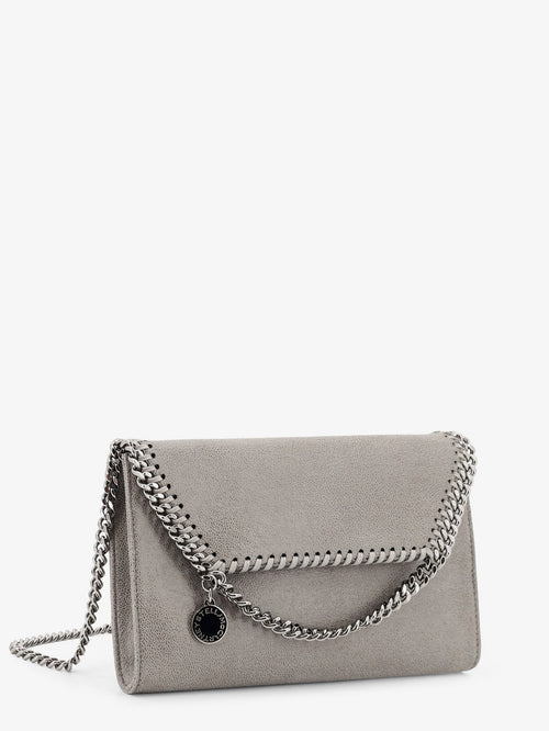Stella Mccartney Falabella Wallet Shaggy Deer crossbody bag - Grigio