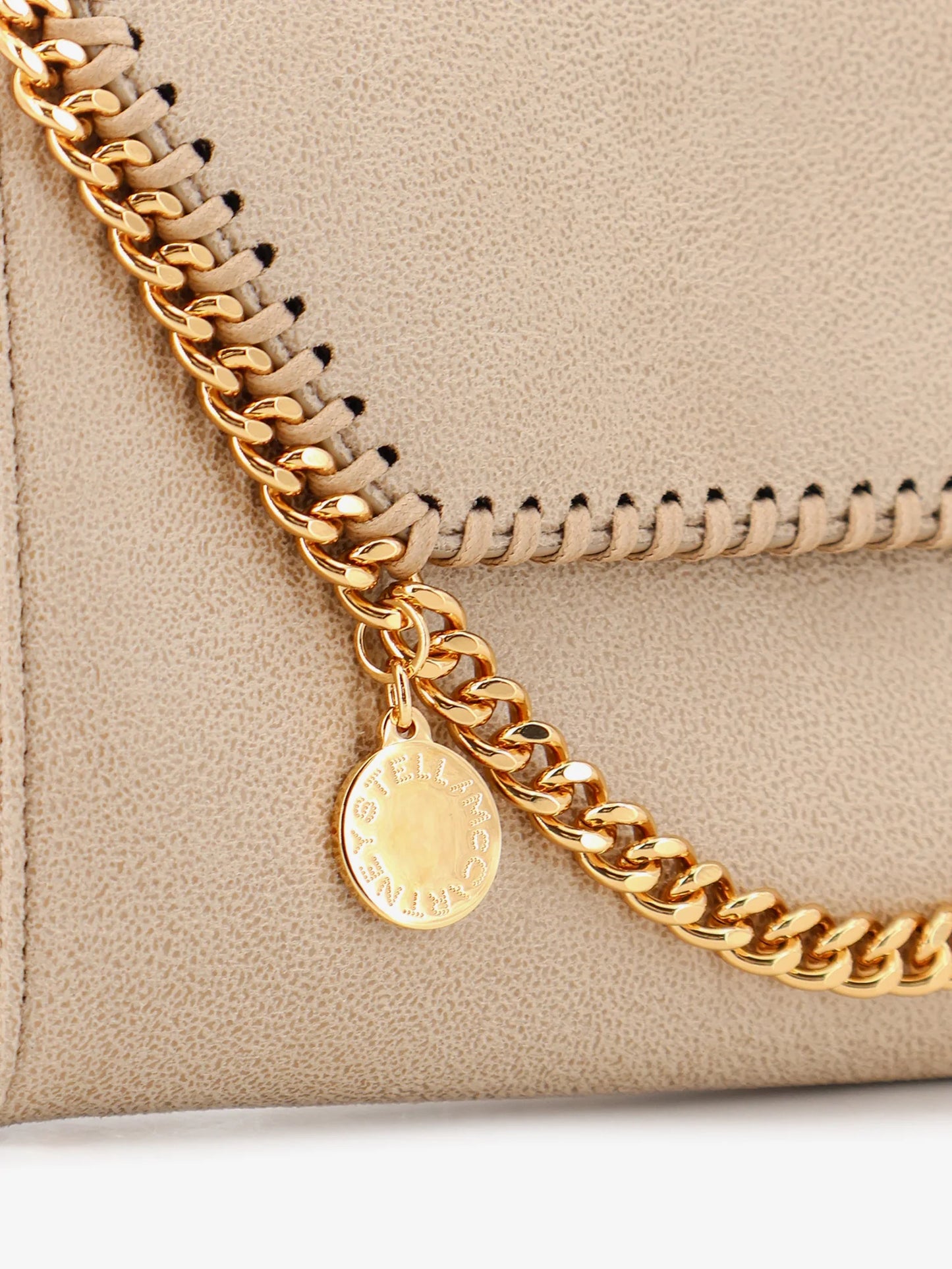 STELLA MCCARTNEY - Falabella Wallet Shaggy Deer crossbody bag