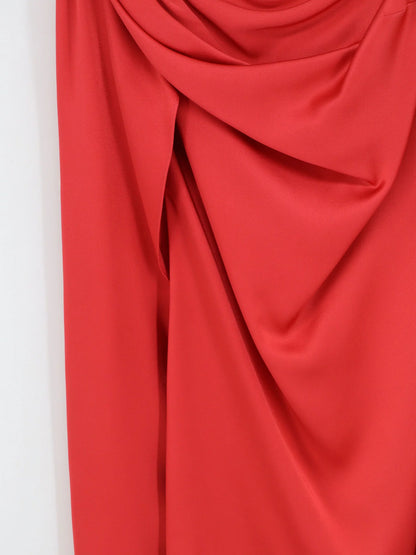 STELLA MCCARTNEY - Satin mini dress