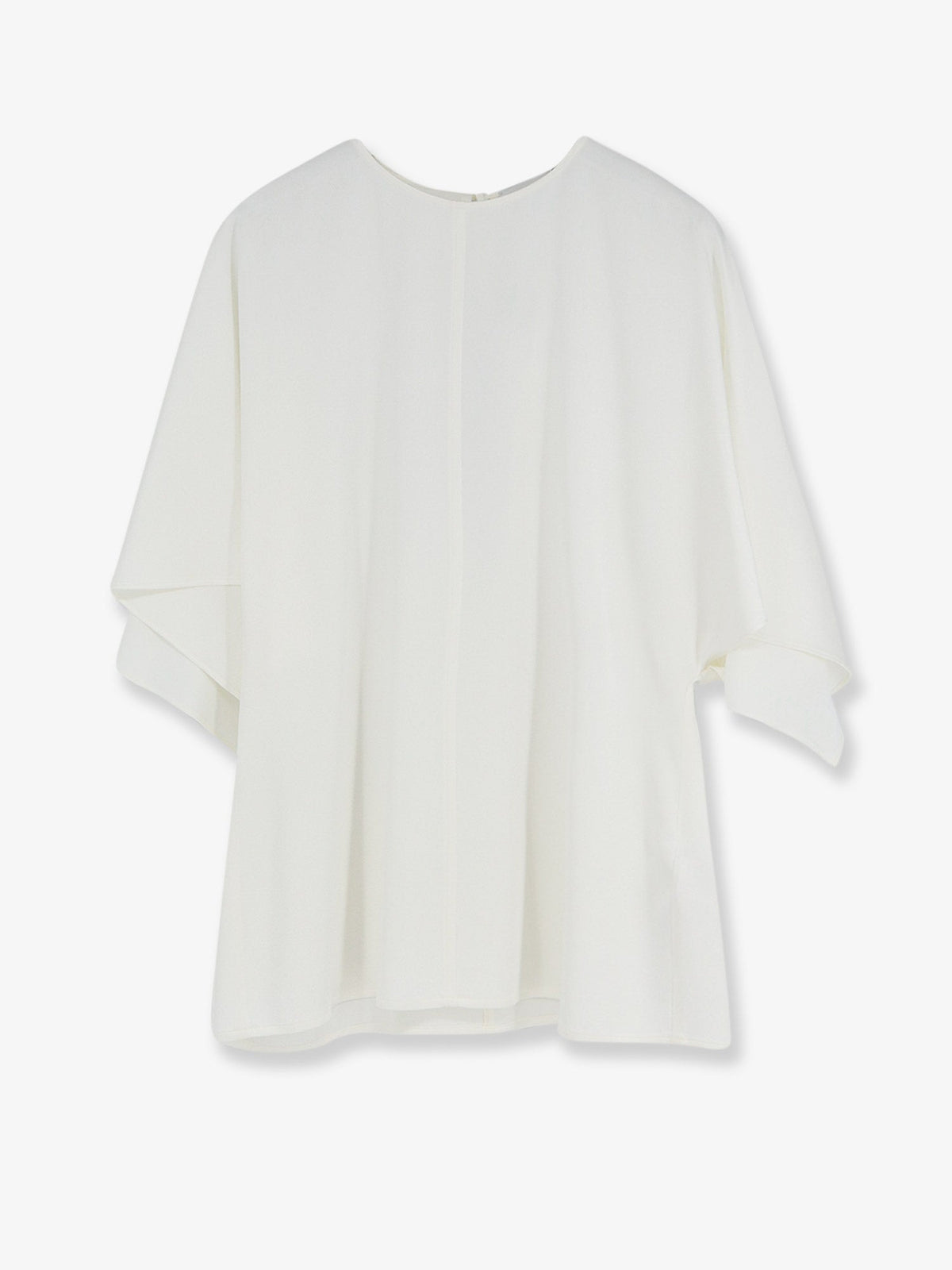 Stella Mccartney Handkerchief Satin Top - Cream