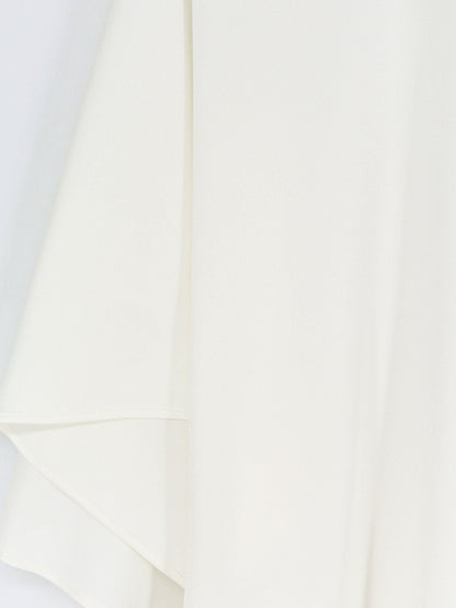 Stella Mccartney Handkerchief Satin Top - Cream