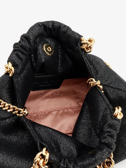 Stella Mccartney Falabella Mini Shaggy Deer Crossbody