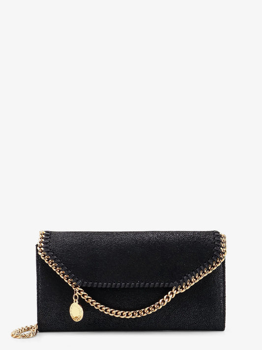 Stella Mccartney Falabella Shaggy Deer Fabric Wallet