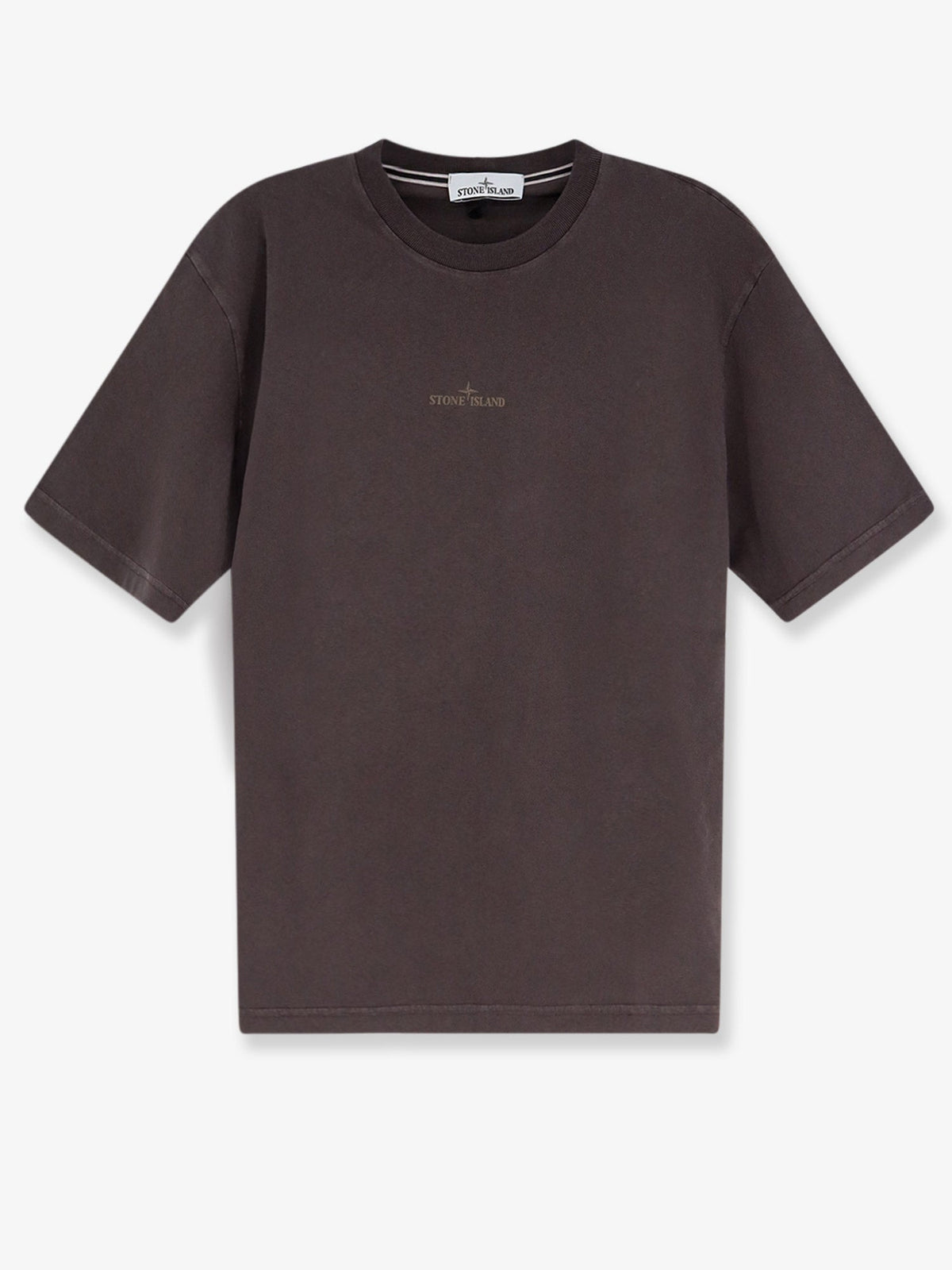 Stone Island Organic cotton T-Shirt - Dark Burgundy