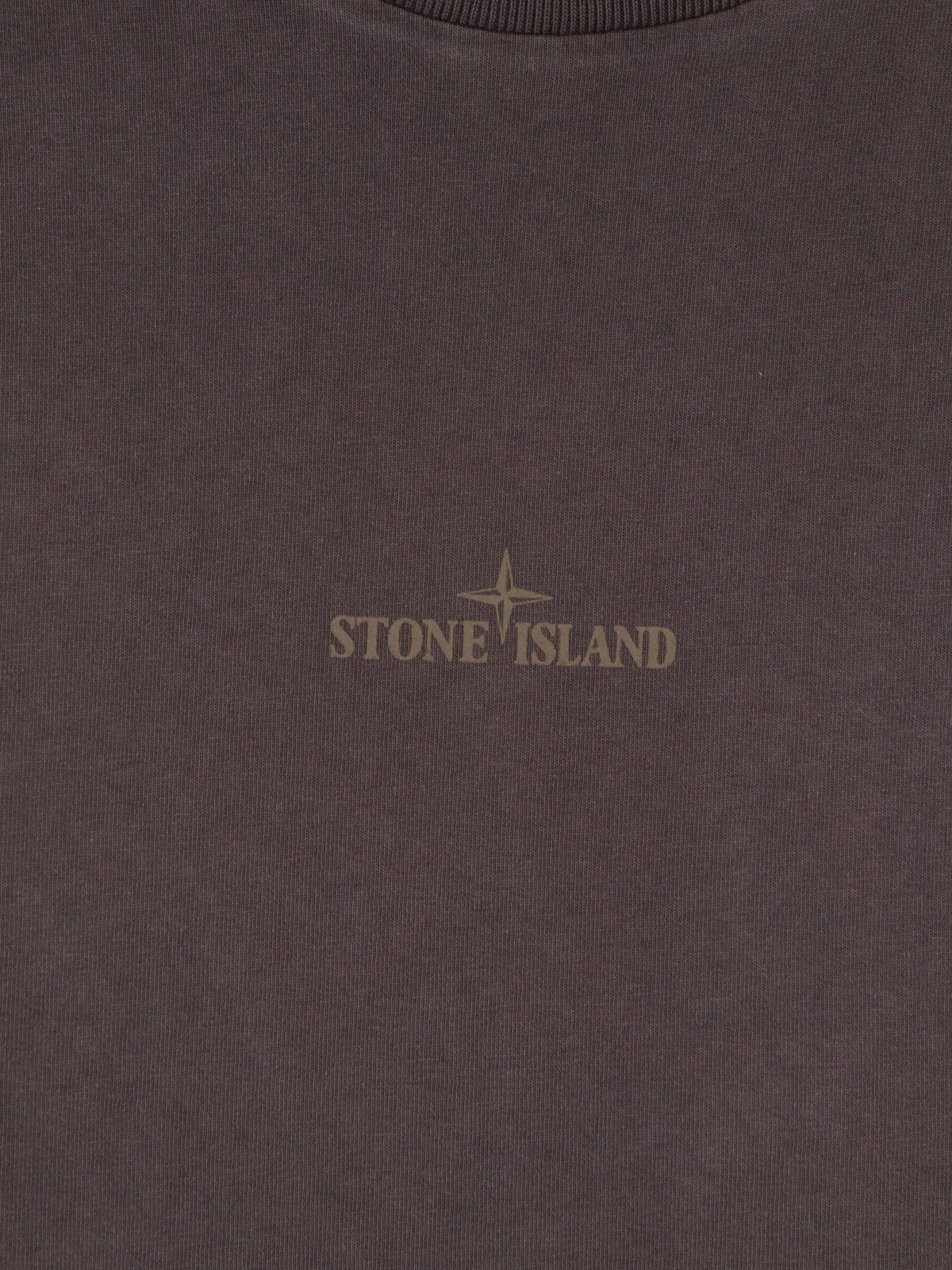 Stone Island Organic cotton T-Shirt - Dark Burgundy