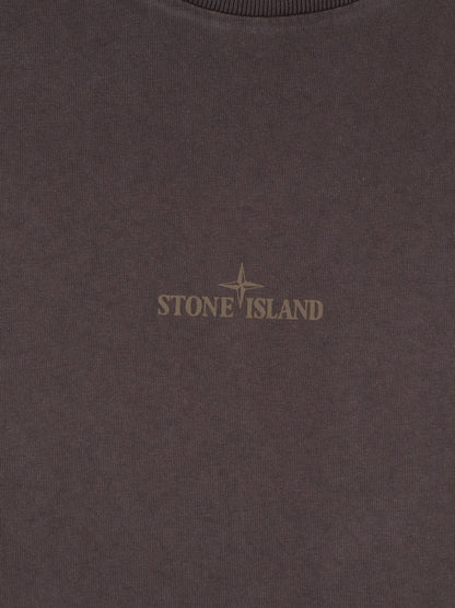 Stone Island Organic cotton T-Shirt - Dark Burgundy