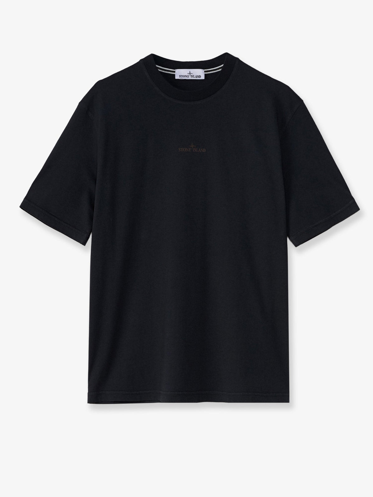 Stone Island Cotton T-Shirt - Navy Blue