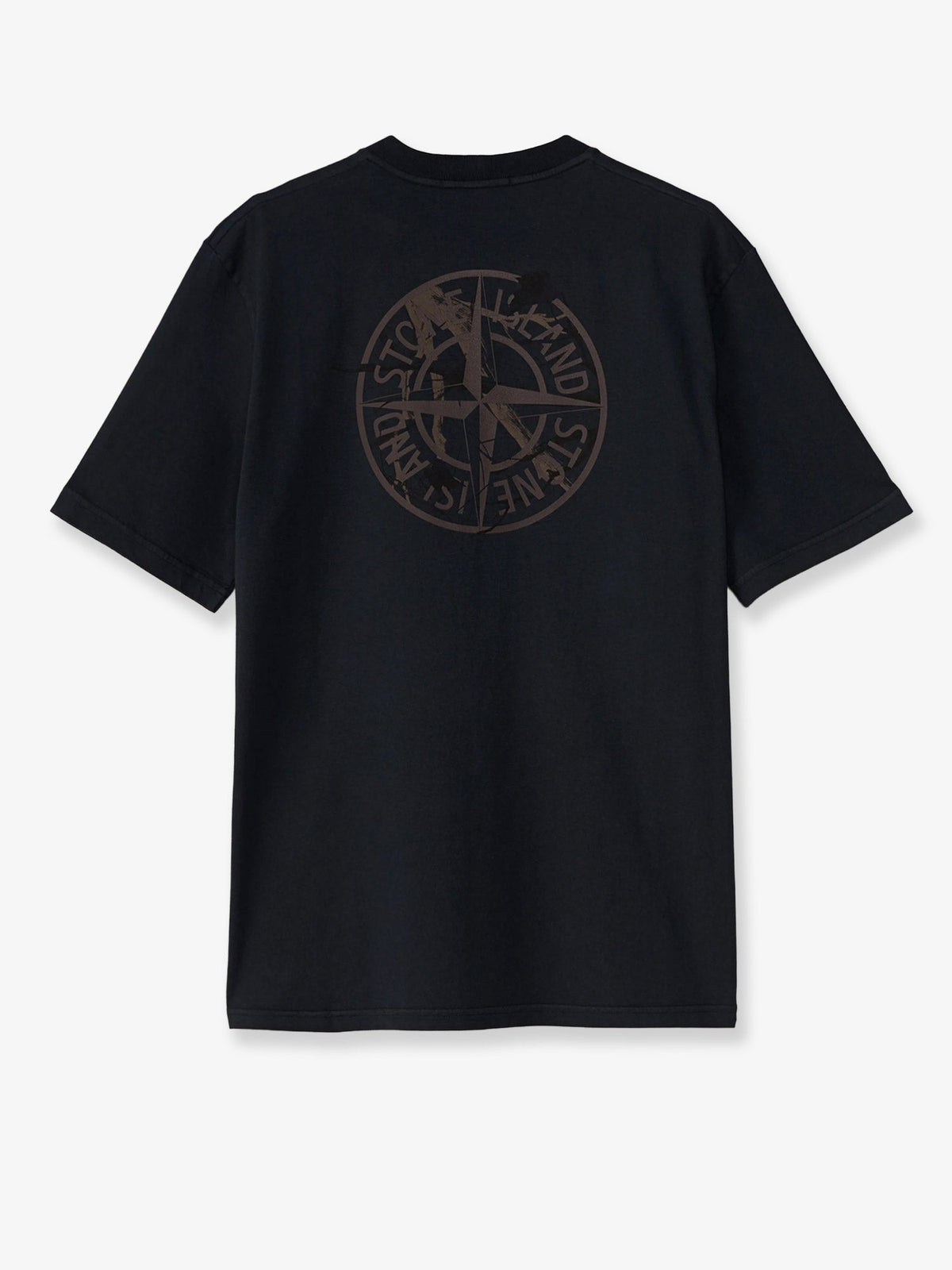 Stone Island Cotton T-Shirt - Navy Blue