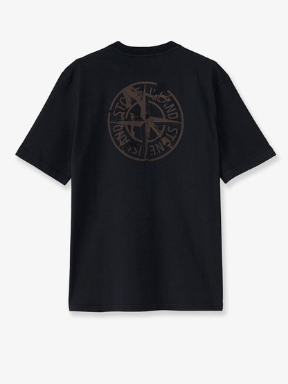 Stone Island Cotton T-Shirt - Navy Blue