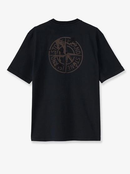 STONE ISLAND - Cotton T-Shirt