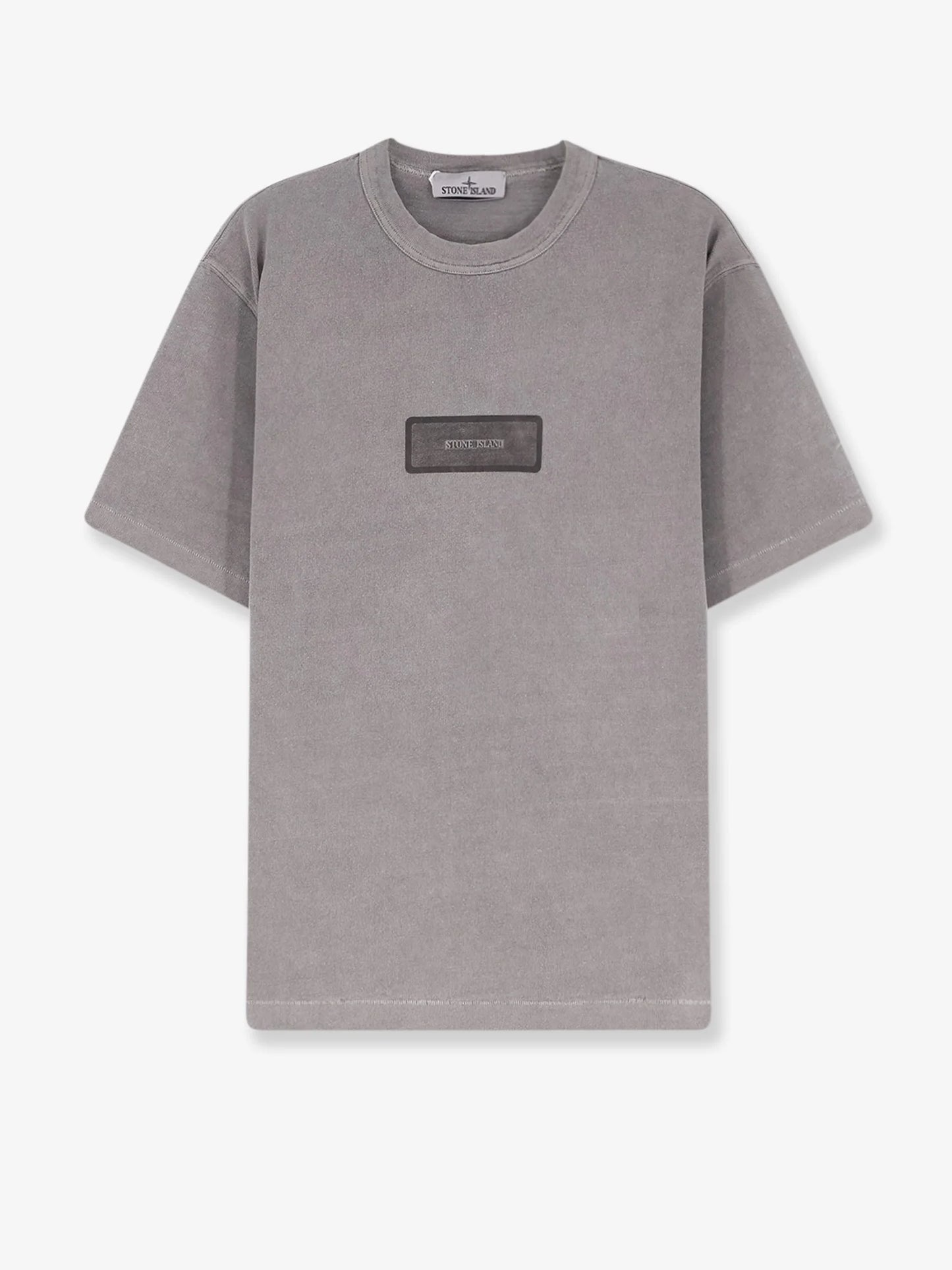 STONE ISLAND - Cotton t-shirt with Logo detail