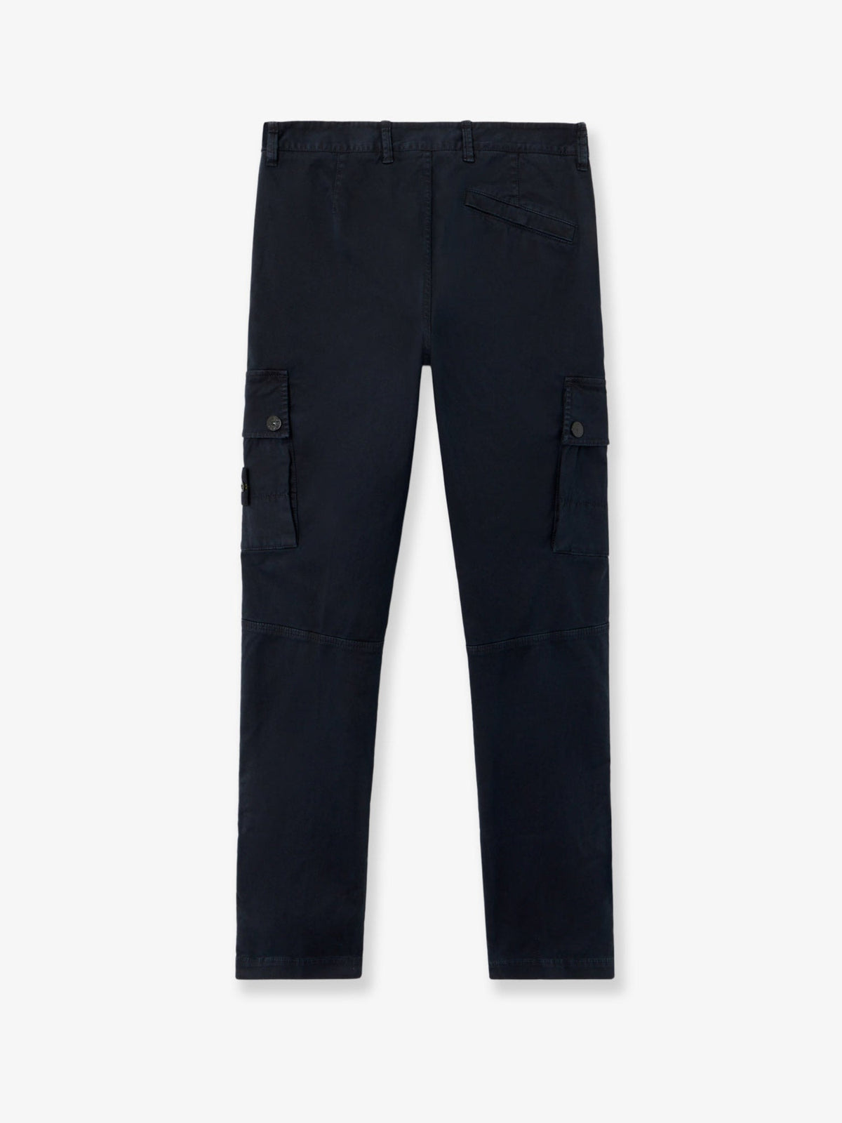 Stone Island Cotton blend cargo trousers - Navy Blue