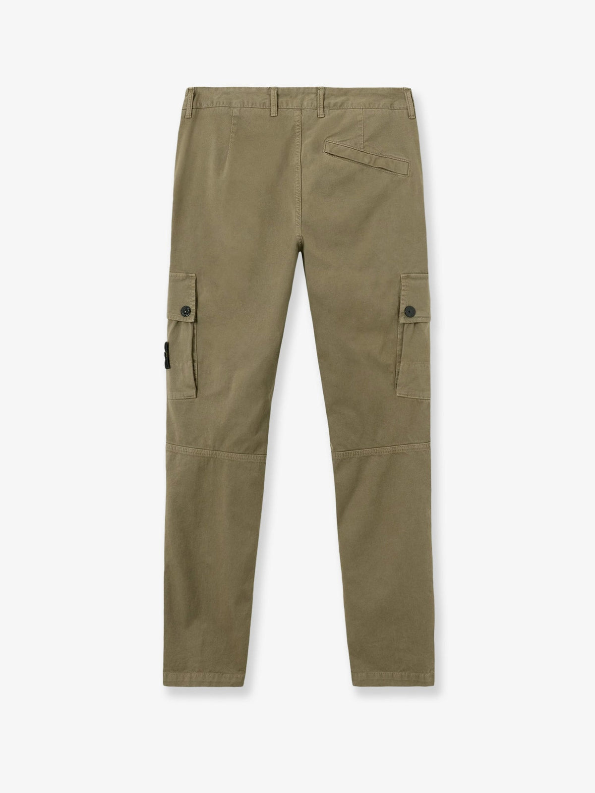 Stone Island Cotton blend cargo trousers - Military Green