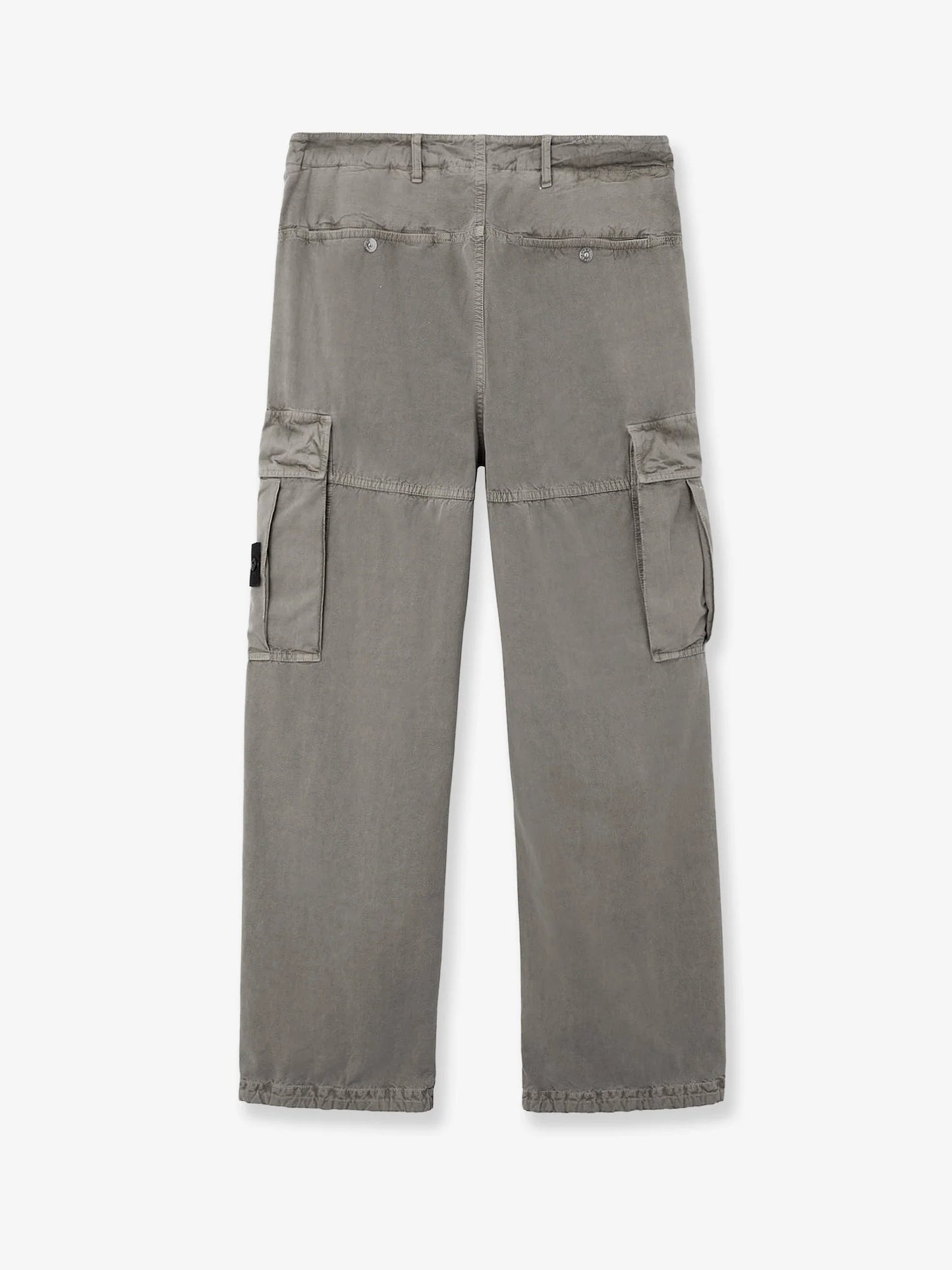 STONE ISLAND - Cotton blend cargo pants