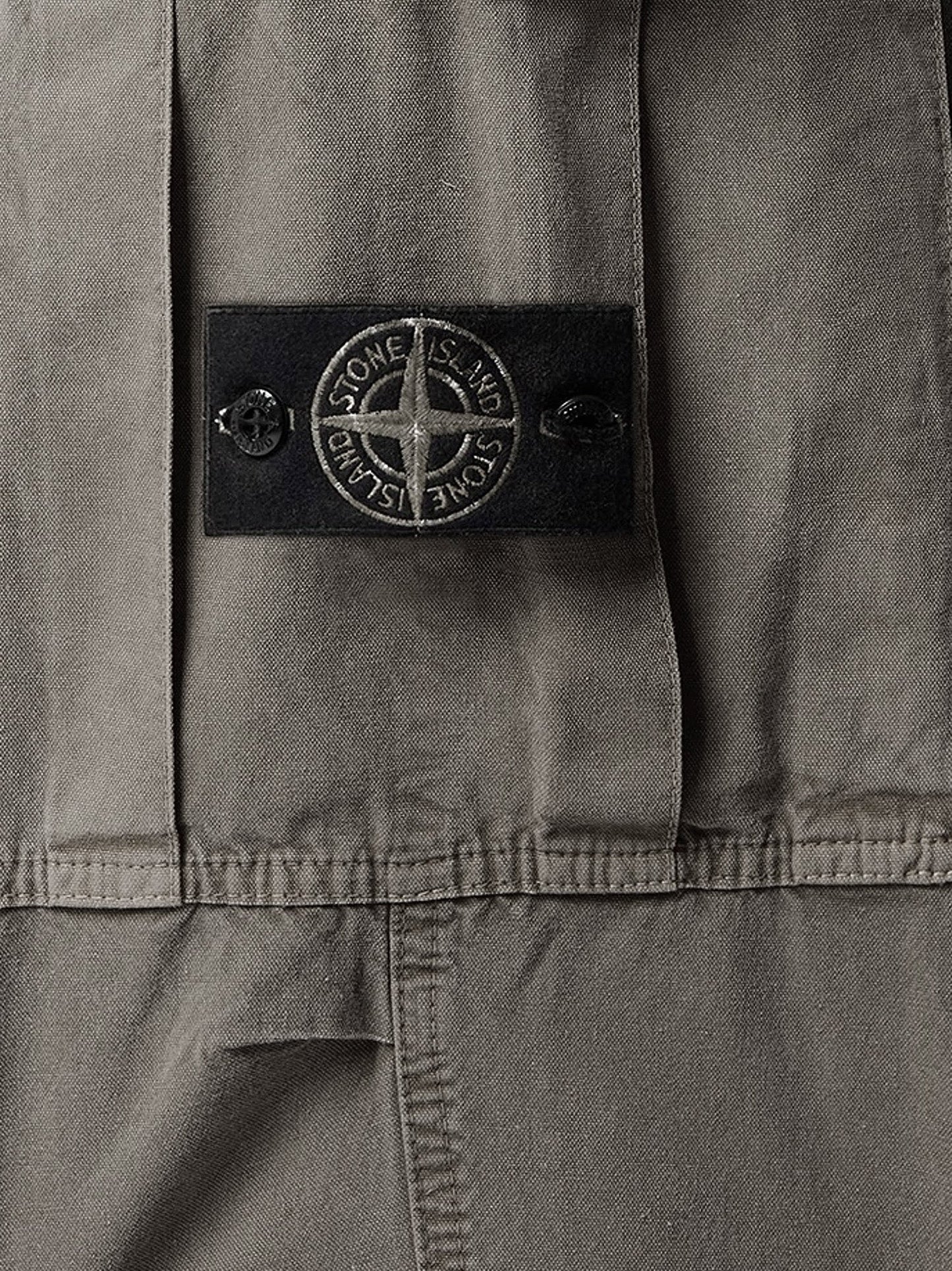 STONE ISLAND - Cotton blend cargo pants