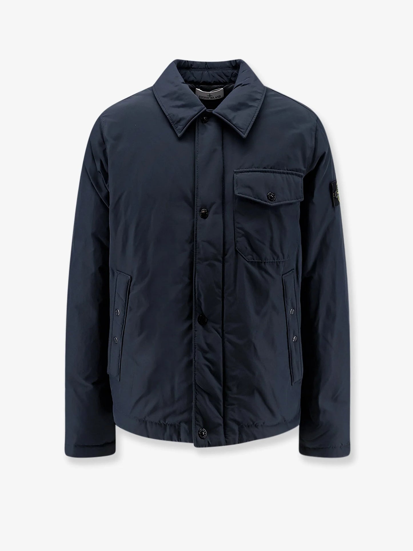 STONE ISLAND - Micro Reps padded nylon jacket