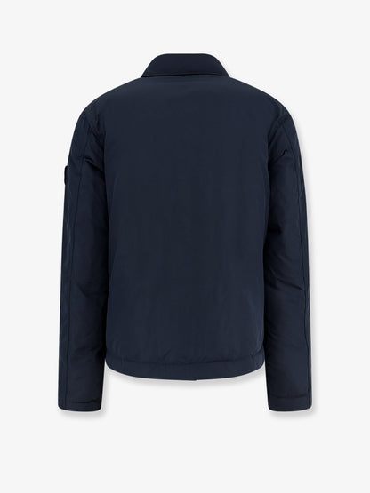 Stone Island Micro Reps nylon padded jacket - Navy Blue