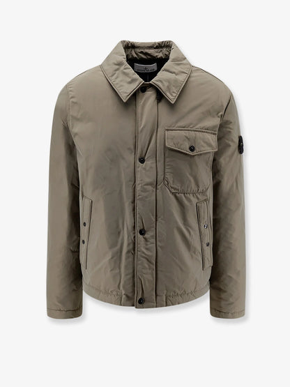 STONE ISLAND - Micro Reps padded nylon jacket