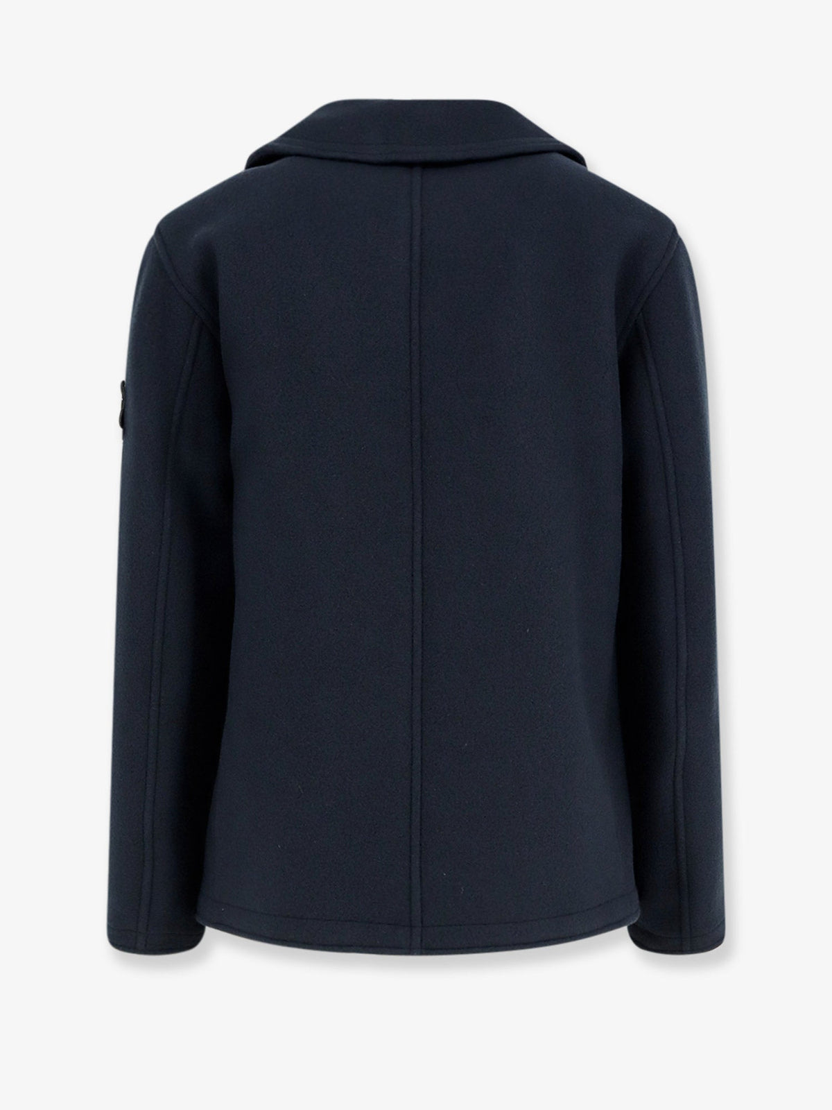 Stone Island Wool blend coat - Navy Blue