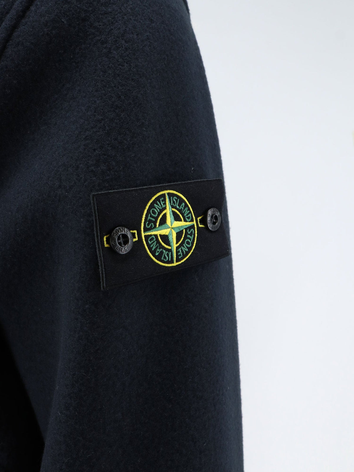 Stone Island Wool blend coat - Navy Blue