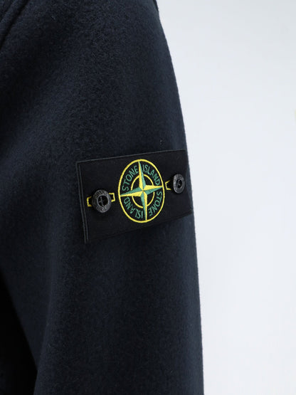Stone Island Wool blend coat - Navy Blue