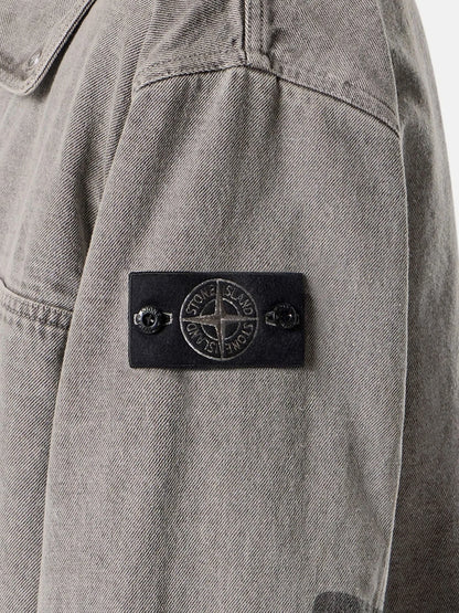 STONE ISLAND - Recycled cotton blend jacket
