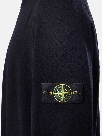 Stone Island Virgin wool blend sweater - Navy Blue